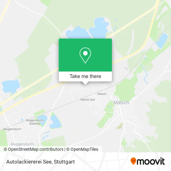Карта Autolackiererei See