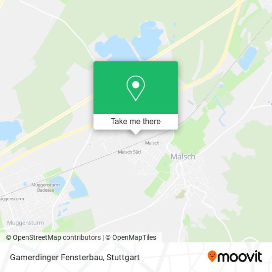 Gamerdinger Fensterbau map