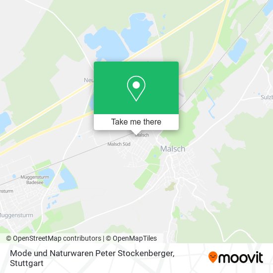 Mode und Naturwaren Peter Stockenberger map
