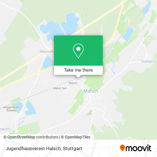 Карта Jugendhausverein Halsch
