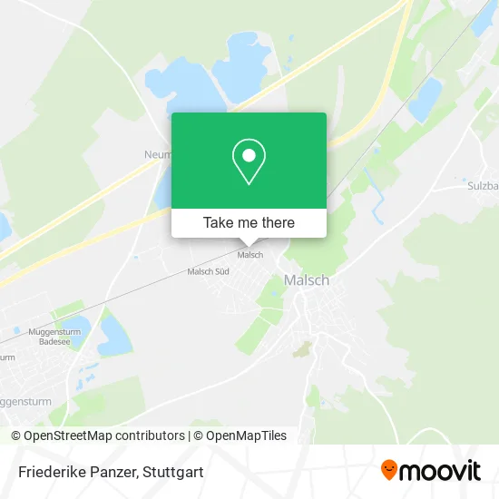 Карта Friederike Panzer