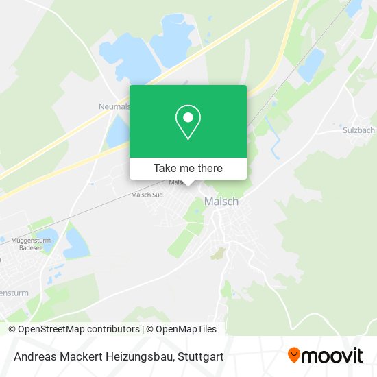 Andreas Mackert Heizungsbau map