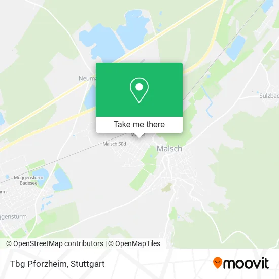 Карта Tbg Pforzheim
