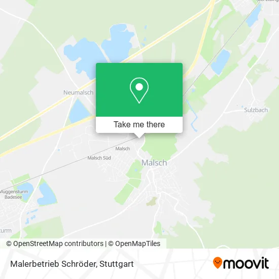 Карта Malerbetrieb Schröder