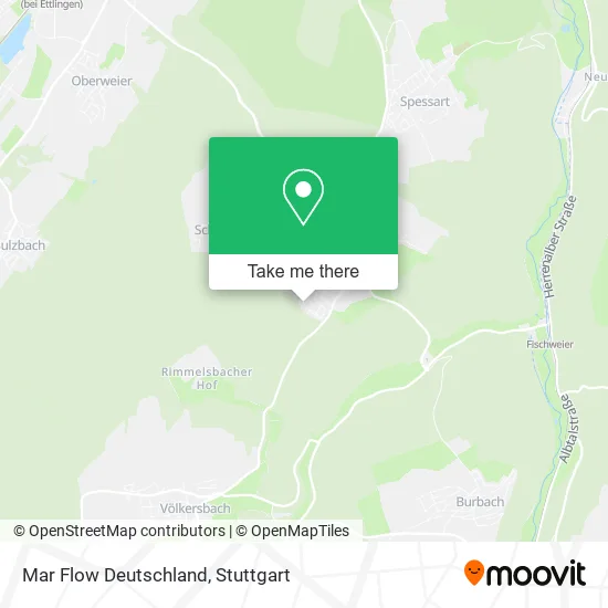 Карта Mar Flow Deutschland