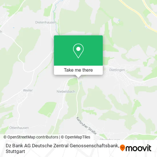 Карта Dz Bank AG Deutsche Zentral Genossenschaftsbank