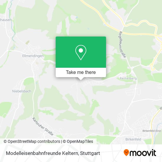 Modelleisenbahnfreunde Keltern map