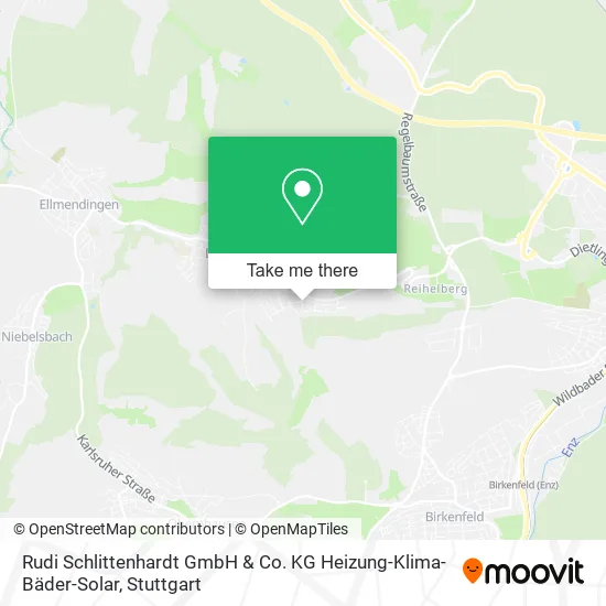 Карта Rudi Schlittenhardt GmbH & Co. KG Heizung-Klima-Bäder-Solar