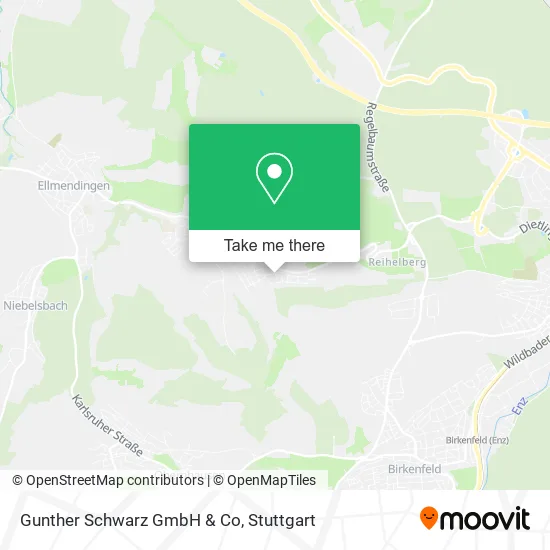 Карта Gunther Schwarz GmbH & Co