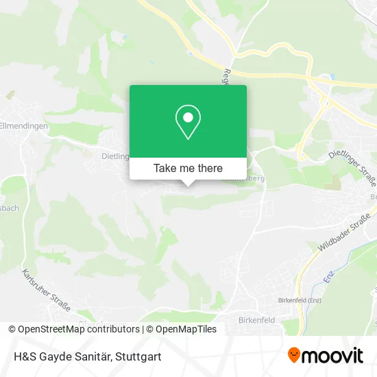 Карта H&S Gayde Sanitär