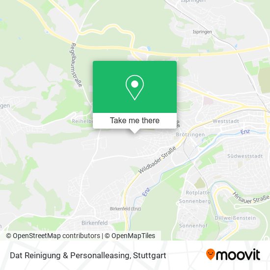 Dat Reinigung & Personalleasing map