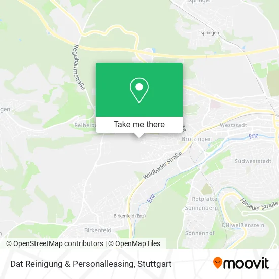 Карта Dat Reinigung & Personalleasing