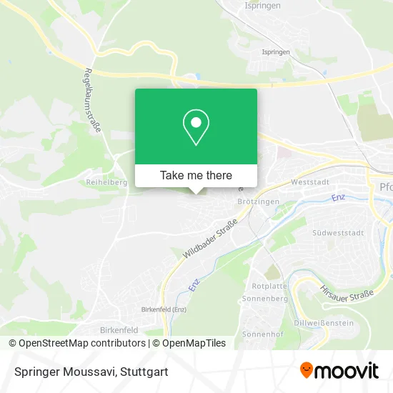 Карта Springer Moussavi