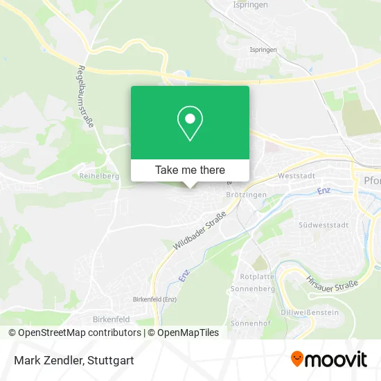 Карта Mark Zendler