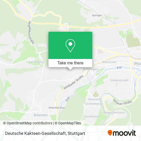 Deutsche Kakteen-Gesellschaft map