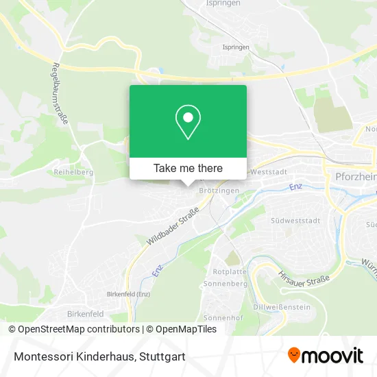 Карта Montessori Kinderhaus