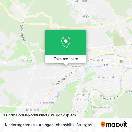 Карта Kindertagesstätte Arlinger Lebenshilfe