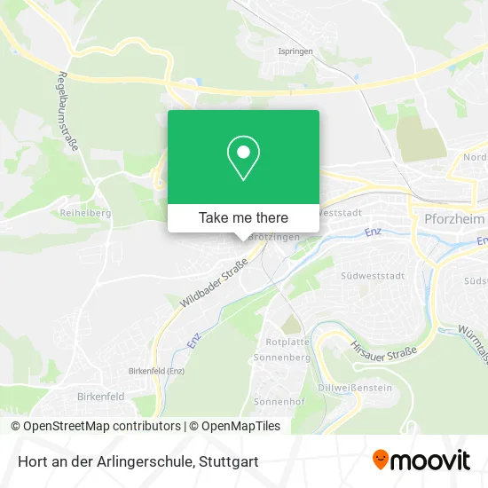 Карта Hort an der Arlingerschule