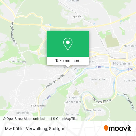 Карта Mw Köhler Verwaltung