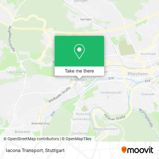 Карта Iacona Transport