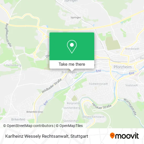 Карта Karlheinz Wessely Rechtsanwalt