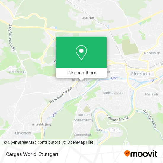 Карта Cargas World