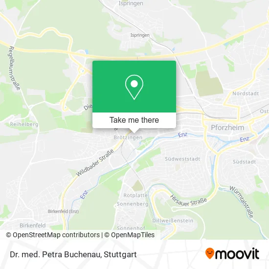 Карта Dr. med. Petra Buchenau
