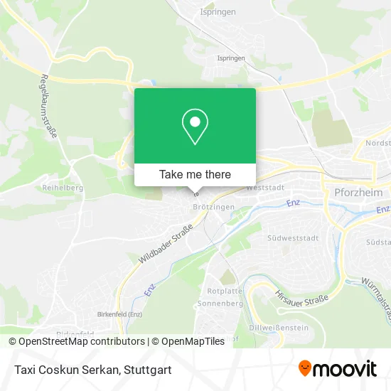 Карта Taxi Coskun Serkan