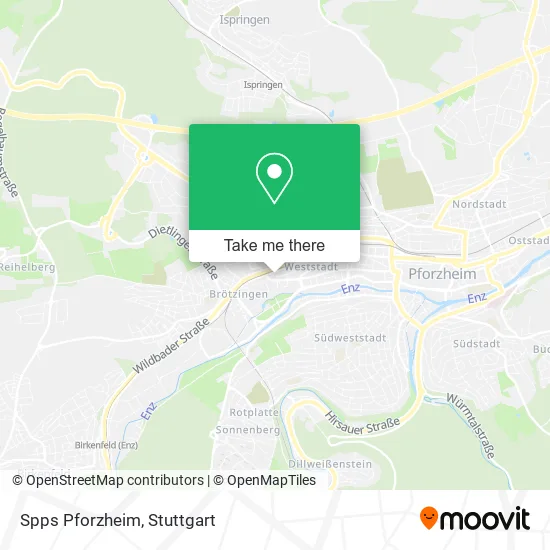 Карта Spps Pforzheim