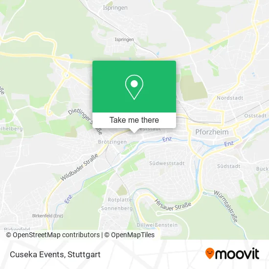 Карта Cuseka Events