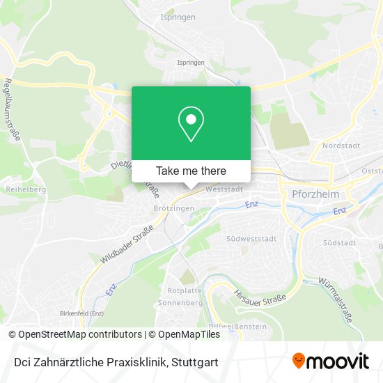 Dci Zahnärztliche Praxisklinik map