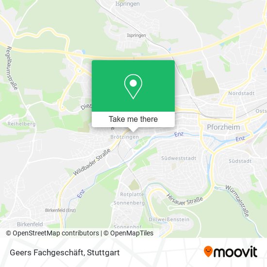 Geers Fachgeschäft map
