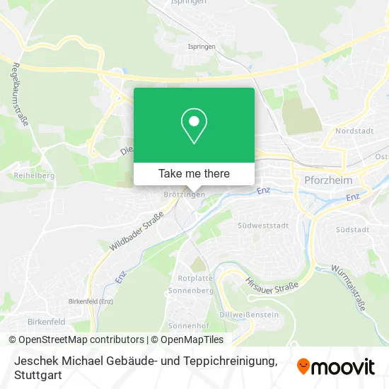 Карта Jeschek Michael Gebäude- und Teppichreinigung