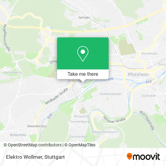 Карта Elektro Wollmer