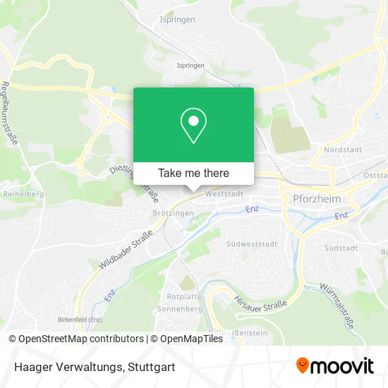 Карта Haager Verwaltungs