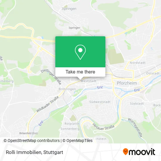 Карта Rolli Immobilien