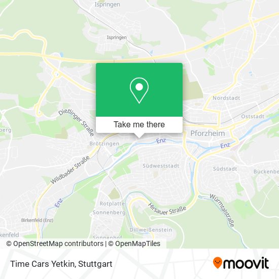 Time Cars Yetkin map