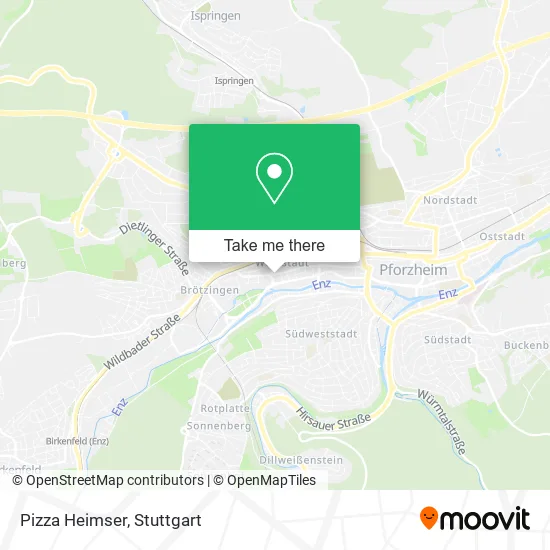 Карта Pizza Heimser