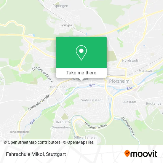 Карта Fahrschule Mikol