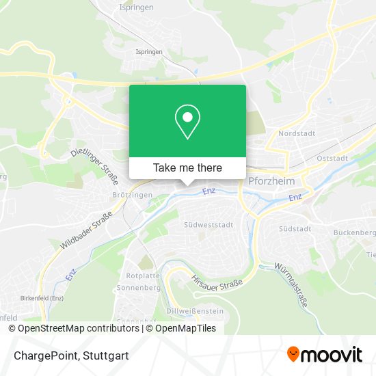 ChargePoint map