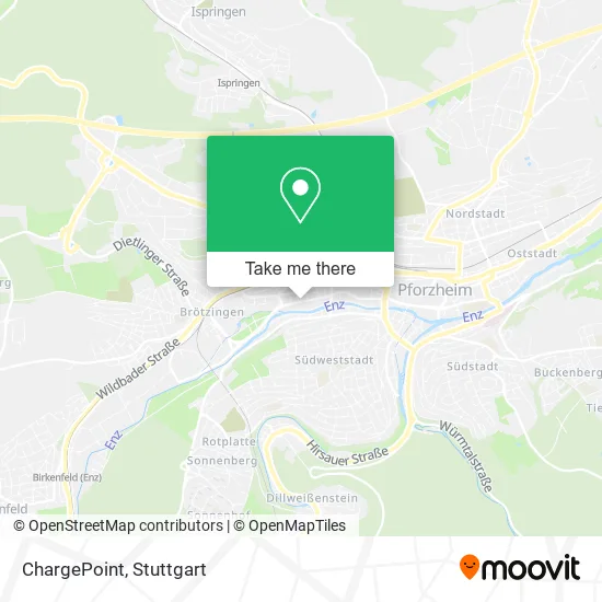 Карта ChargePoint