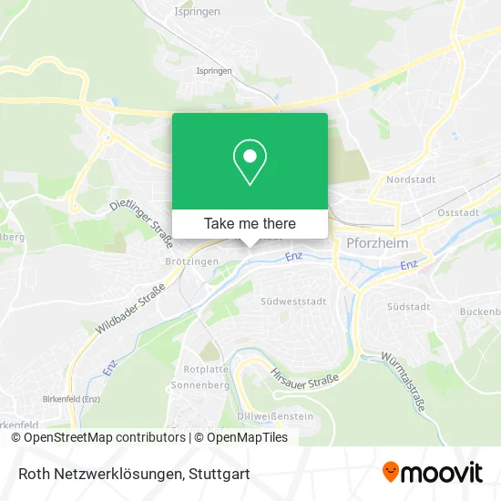 Карта Roth Netzwerklösungen