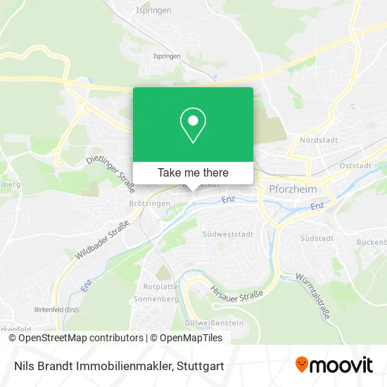 Карта Nils Brandt Immobilienmakler