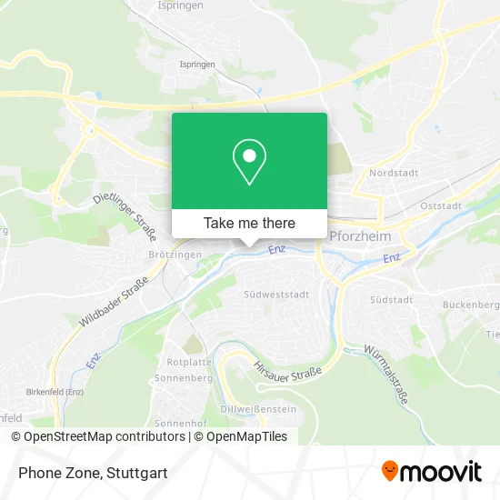 Карта Phone Zone