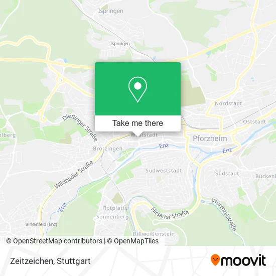 Карта Zeitzeichen