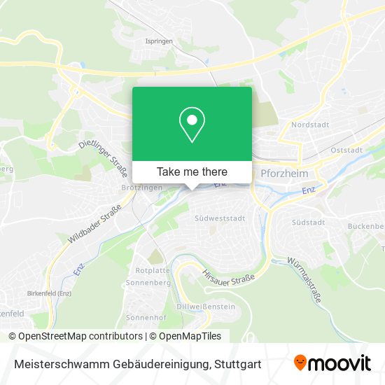 Meisterschwamm Gebäudereinigung map