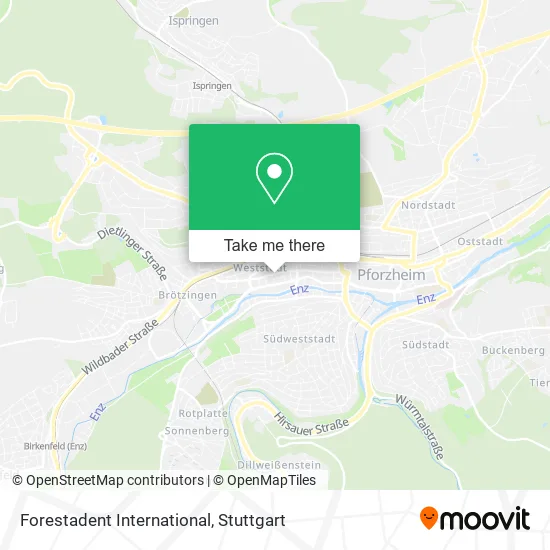 Карта Forestadent International