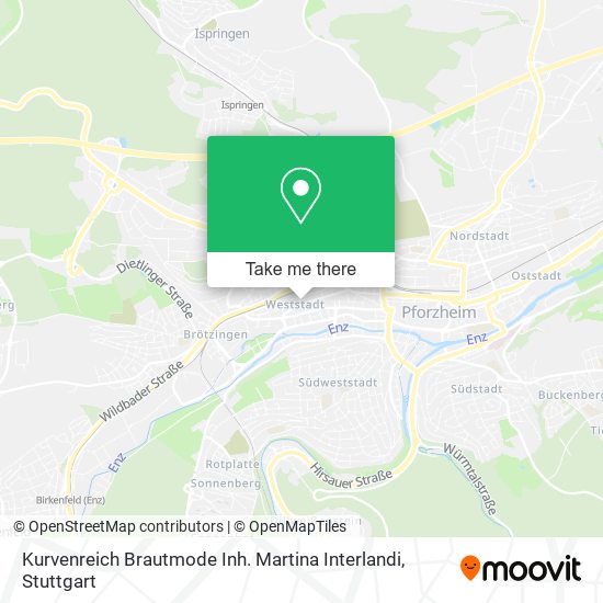 Kurvenreich Brautmode Inh. Martina Interlandi map