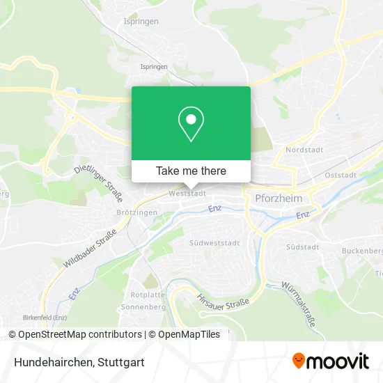 Карта Hundehairchen