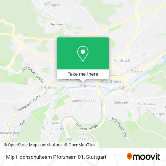 Карта Mlp Hochschulteam Pforzheim 01